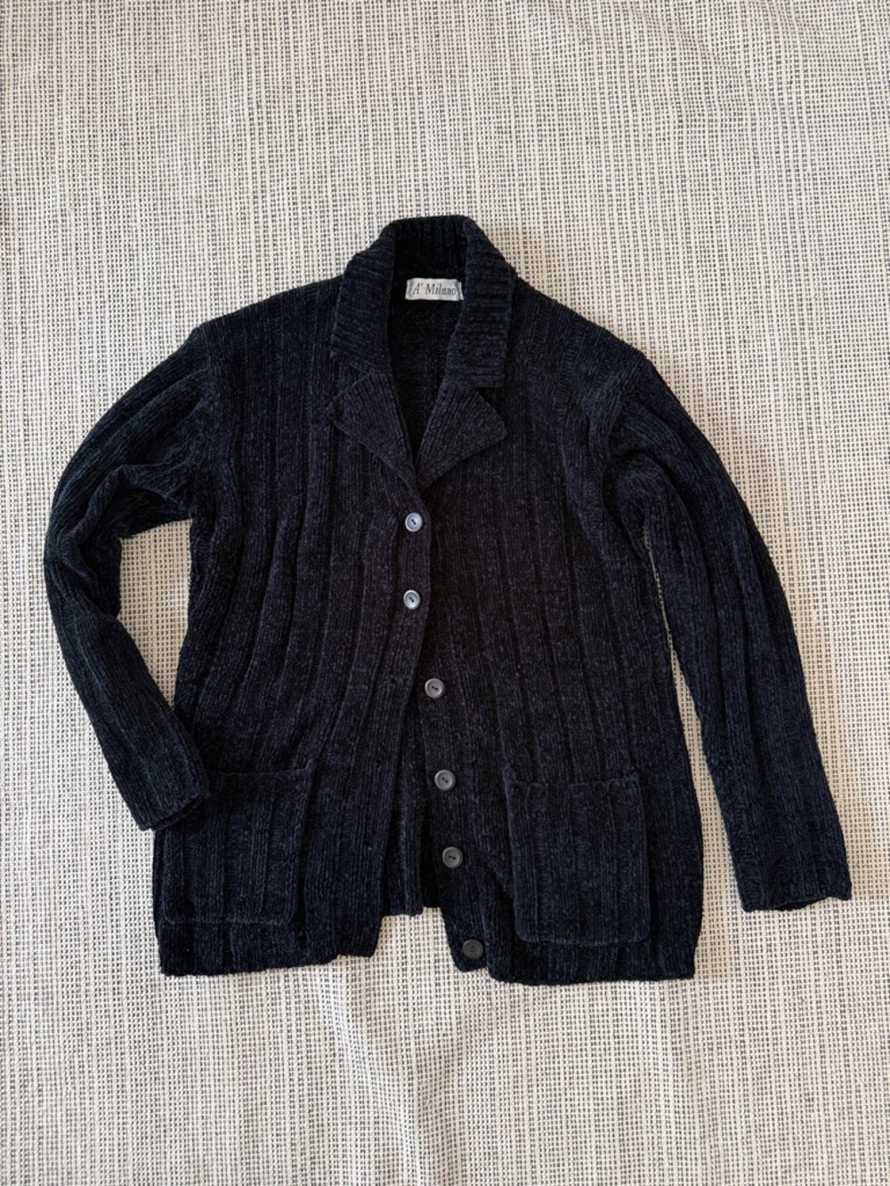 Vintage Black button up jacket